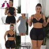 Femmes taille basse sous-vêtements éponge coussinets corps Shapers hanches ventre mince faux cul pantalon rembourré Shapewear culottes hanche coussinets grande taille 342252385