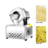 Affettatrice per ravanelli elettrica completamente automatica commerciale Macchina per affettare e triturare patate dolci multifunzionale in acciaio inossidabile