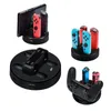 Для Nintendo Switch Joy Con Con Charge Rander Harder Four Chargers с 2 USB -портами и индикатором света