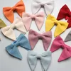 Bow Ties Sitonjwly para adultos Bowtie Bowtie Big for Women Men Knit Solid Butterfly Soft Farty Gravatasbow