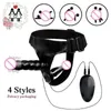 Nxy Dildos Dongs Multi Speeds Wearable Strap on Dildos with Adjustable Belt Removable Dildo Vibrator Stimulation Massager Forwomen Lesbian Couple 220426