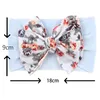 Baby Girls Florals Bowknot Bowband Kids Soft Nylon Nylon Hairband Bandanas Bandanas Band Band Princess Hair Accessory 25 Color
