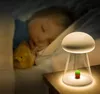 Veilleuses créatives colorées LED, lampe de Table rechargeable par USB, RGB, salon, chambre à coucher, décoration pour enfants, cadeau pour bébé