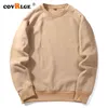 Solid Sweatshirts New Spring Autumn Fashion Hoodies Male Stor storlek varm fleece jacka män hoodies manliga l220801