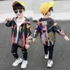2021 Детские куртки для мальчиков, детская платка детская куртка для мальчиков, мода детская одежда, витрина с капюшоном J220718