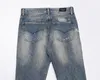 High Street Patchwork Gescheurde Jeans Flare Broek Heren Dames Rechte Casual Oversized Losse Denim Broek5431181
