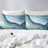 Rainbow Marble Bedding Set 3d Universe Duvet Cover Psychedelic Quilt with Zipper Queen Double Comforter Sets Kids Gifts