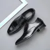 Casual Dress Shoes For Men Office Oxford Formal Shoes Man Black Business Suit