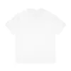 2022SS新しい半袖Tシャツニットコットン生地通気性と汗吸いデザインルーズゾーンカジュアルラウンドネックスウェットシャツ