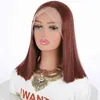 NXY WIGS 2021 NEW Women 's Medium Split Short Bobo 헤드 화학 섬유 헤어 커버 220527