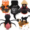 Dog Apparel Winter Halloween Pet Clothes Christmas Cosplay Apperal Santa Coral velvet Transfiguration Costumes Coat Dogs Hoodies For New Yearthe