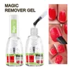 NOVITÀ Magic Nail Polish Remover 15ml Burst UVLED Gel Soak Off Remover Gel per manicure Fast Healthy Cleaner