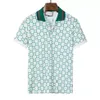 Polo 2023 ggity ggsity Italië Designer Polo Shirts Mannen Luxe Casual T-shirt Snake Bee Print Borduren High Street Heren Medusa Polo's