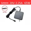 20V 3.25A 65W USB 유형 C 전원 어댑터 충전기 Lenovo ThinkPad X1 탄소 요가 x270 x280 T580 P51S P52S E480 E470 S2 노트북
