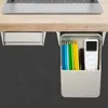 Opberglades Onder het Bureau Lade Type Sleutelkastje Top Student Briefpapier Onderste Opknoping Verborgen Pen Case Opbergdoos WH0589