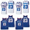 Film All America McDonalds Jerseys 23 Man Basketball Team Couleur Bleu Blanc Extérieur Respirant Pour Les Fans De Sport Pur Coton Chemise Université Bonne Qualité En Vente