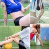 Tatuaggio da calcio per feste Adesivo Waterproof 3D Design European Cup Game Sports Decal Decal for Women Men Did Face Arme