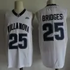 1 Jalen Brunson Jersey 25 Mikal Bridges Jersey Mens NCAA Villanova Wildcats Ed Kolej Basketbol Formaları