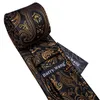 Cravatte da uomo in oro 100 seta jacquard tessuta 7 colori solidi da uomo matrimonio business party cravatta da 8,5 cm set Gs-07