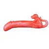 Sex toy massager New Pearlescent Heterogeneous Hand Holding Dog Whip Imitation True and False Penis Female Masturbation Device Fun Backyard Anal Plug Adult