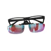 Occhiali da sole Redgreen Color Blindness Correction Frame Glass Clip Clip 180 ° Reversiblesuglasses6953006