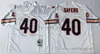 Vintage-Fußballtrikots: 34 Walter Payton, 40 Gale Sayers, 50 Singletary, 51 Butkus, 54 Brian Urlacher, 72 Perry Hampton, genähtes Trikot