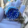 SUPER Factory 5 Star Watch of Men 8 Style Elementary Version Keramisk Bezel 904L stålarmband Automatisk rörelse Lysande Dykning Klockor Armbandsur Presentkartong