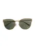 Güneş gözlüğü yüksek kaliteli moda lüks uv400 bayanlar marka tasarımı 3 renk tam çerçeve kedi göz barları4340166