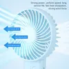 USB Rechargeable Mini Pocket Portable Fan 3-Speed Adjustable Cooler For Home Office Outdoor Handheld Small As Phone Holder 220505