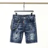 Herenshorts zomer nieuwe collectie heren gescheurde korte jeanskleding hoge kwaliteit herenshorts ademende denim shorts mannelijk