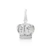 925 Sterling Silber Baumelnder Charm Prinzessin Krone Schmuckstück Kürbiswagen Perlen Bead Fit Pandora Charms Armband DIY Schmuckzubehör