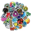 3Sets 99PCS Badge Stickers Mobile Phone Notebook Stationery Box Skateboard Waterproof Stickers
