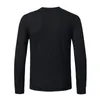 メンズTシャツRichkedaストア2022ファッションワッフルコットンTシャツ男性秋のスリムフィット長スリーブヘンリーTシャツストリートウェア