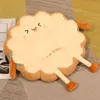 Cushion/Decorative Pillow 40cm Simulation Bread Toast Cushion Stuffed Memory Foam Sliced Food Sofa Chair Decor Birthday Seat