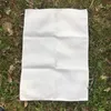 Plain Linen Tea Towel Cleaning Cloths Natural Color 40x70 CM Polyester Kitchen Towel Blanks for Dye Sublimation