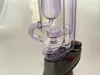 ユニークなビアオガラスリサイクルカップスタイルパープルピークガラス水ギセルダブリグ