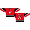 Nik1 Customized 2009 10-Pres OHL Mens Womens Kids White Red Black Stiched Niagara IceDogs s 2007 08-2008 09 Ontario Hockey League Jerseys