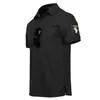 Männer Taktische T-shirt Kurzarm Outdoor Sport Quick Dry Revers Hemd Sommer T Männer Kleidung Casual Tops Wandern Training 220505