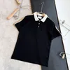 Damen Herren T-Shirt Briefdruck Harajuku Sommer T-Shirts Casual Polo Neck Short Slee Top T-Shirt Frauen Schwarz Weiß T-Shirt M-3XL
