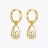 Enfashion Avocado Drop Earging for Women Gold Color Fruit Earings Fashion Jewelry Gifts 스테인리스 Steel Kolczyki E211314 220511