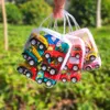 Coffrets cadeaux Jouets pour enfants 1 sac de 6 voitures à tirer, modèle de camion de pompier, jouet mini véhicule d'ingénierie inertielle 7717446