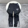 Pantalon de galerie de département d'automne hiver Europe Splash à l'encre patchwork pantalon pantalon cloche-cordon décontracté pantalon de survêtement des hommes jogger slim123 fit 259