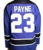 Darr Retro Martin Payne Morris Brown College Hockey Jersey Custom Any Number and Name