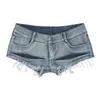 NORMOV Womens Shorts Summer Sexy Jeans Denim Super Mini Booty Club Party Dance Casual Skinny Ladies S M L 220427