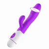 Nxy Vibrators Usb Recharge Dual Vibration Rabbit Dildo g Spot Massager Vaginal Clitoris Stimulator Sex Toys for Woman 0126