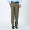 MRMT Brand Męskie spodnie 100 bawełniane wysokie talia proste mężczyźni luźne spodnie dla męskiej swobodnej spodni Man Pant 220524