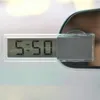 インテリア装飾車の耐久性のある電子時計吸引カップデジタルLCDディスプレイ正確なファッションクールなポータブル