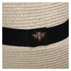 mode paille loisirs de plein air soleil été plage dames sauvage s chapeau de paille pour les femmes 220629