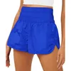 Yoga Sports Shorts Élastique Taille Haute Casual Vacances Plage Séchage Rapide Hot Pants Européen Américain Printemps Été Trunks Gym Running