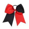 30pcs 8inch Large Cheer Hair Bows Ponytail Holder Elastic Band Handmade per Cheer leading Teen Girls College Sports